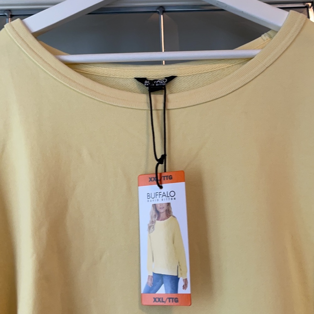 ♦️♦️SOLD♦️♦️NWT Buffalo David Bitton sweatshirt - Picture 3 of 8